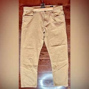 J Crew Mercantile Flex Corduroy Tan Pants Sz 36/30
